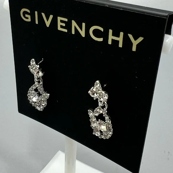Givenchy Crystal Earrings  NWT - Picture 5 of 7